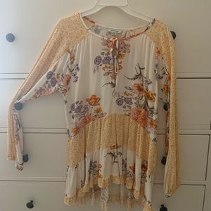 American eagle floral shirt